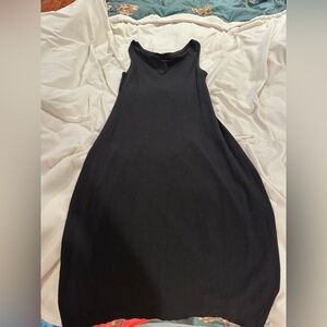 Banana Republic Stretch Black Midi Dress XS